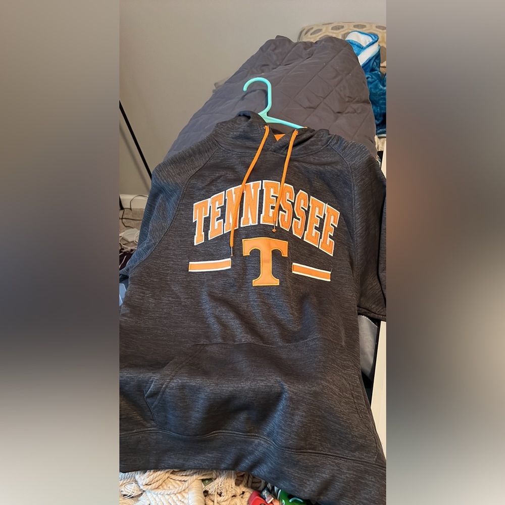 Gray and orange Tennessee hoody